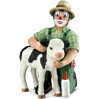 Gildeclowns GILDE Clown Landliebe aus Kunstharz Dorfleben Geschenk Dekofigur Sammlerstück Mehrfarbig, 13 cm hoch, 9 cm breit, 8 cm tief Gildeclowns GILDE Clown Landliebe aus Kunstharz Dorfleben Geschenk Dekofigur Sammlerstück Mehrfarbig, 13 cm hoch, 9 cm breit, 8 cm tief