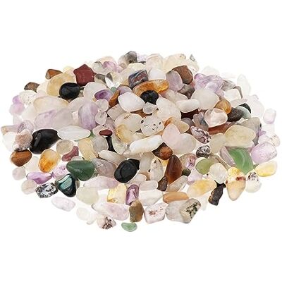 NKlaus 500g natürliche Trommelsteine 10–15mm, Heil- und Edelsteine Schmucksteine zur Dekoration, Barocksteine, durchschnittlich ca. 275 Steine NKlaus 500g natürliche Trommelsteine 10–15mm, Heil- und Edelsteine Schmucksteine zur Dekoration, Barocksteine, durchschnittlich ca. 275 Steine