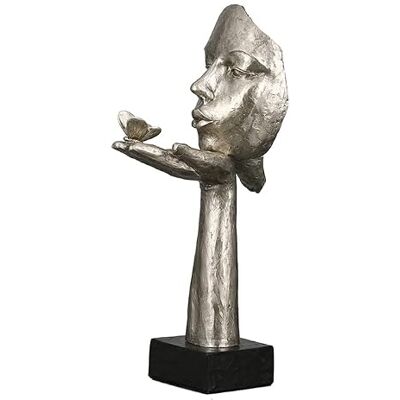 GILDE Desire Antikfinish Silberskulptur - Dekoratives Objekt GILDE Desire Antikfinish Silberskulptur - Dekoratives Objekt