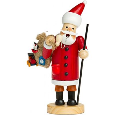 SIKORA RM-A Räuchermännchen aus Holz 3 Größen Verschiedene Motive, Farbe/Modell:A01 rot Weihnachtsmann, Höhe in cm:Höhe ca. 19.5 cm SIKORA RM-A Räuchermännchen aus Holz 3 Größen Verschiedene Motive, Farbe/Modell:A01 rot Weihnachtsmann, Höhe in cm:Höhe ca. 19.5 cm