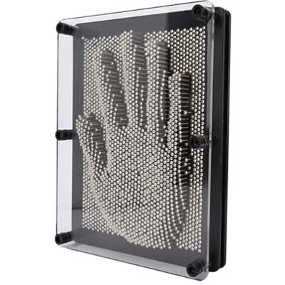 Avilia Bild mit Nägeln für 3D-Skulptur Halterung mit Nägeln für 3D-Formen, ideal für Groß und Klein, aus Kunststoff, 19 x 14 cm, Grau Avilia Bild mit Nägeln für 3D-Skulptur Halterung mit Nägeln für 3D-Formen, ideal für Groß und Klein, aus Kunststoff, 19 x 14 cm, Grau