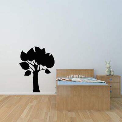 Ambiance Sticker Kreidetafel – Wandsticker, selbstklebend, abwischbar – Design Baum – H 105 x L 85 cm Ambiance Sticker Kreidetafel – Wandsticker, selbstklebend, abwischbar – Design Baum – H 105 x L 85 cm