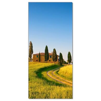 Wallario Selbstklebende Türtapete Villa in der Toskana Türposter 93 x 205 cm Abwischbar, rückstandsfrei zu entfernen Wallario Selbstklebende Türtapete Villa in der Toskana Türposter 93 x 205 cm Abwischbar, rückstandsfrei zu entfernen
