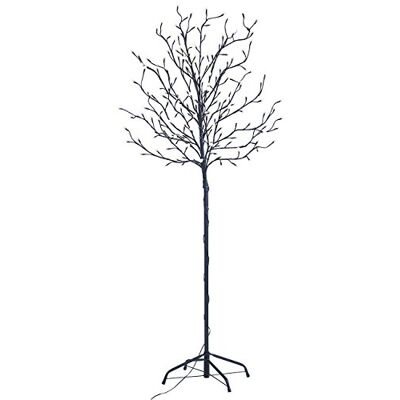 Lunartec LED-Baum Outdoor groß: LED-Deko-Baum mit 200 beleuchteten Knospen, 150 cm, drinnen & draußen (beleuchtet Outdoor, Kirschblütenbaum, Lampe) Lunartec LED-Baum Outdoor groß: LED-Deko-Baum mit 200 beleuchteten Knospen, 150 cm, drinnen & draußen (beleuchtet Outdoor, Kirschblütenbaum, Lampe)