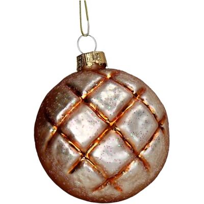 HD Collection Christbaumschmuck Glas 10,2cm Brötchen Figur zum Aufhängen Weihnachtsbaum Anhänger für Weihnachten Christbaumanhänger & Weihnachtsbaumschmuck Braun/Gold HD Collection Christbaumschmuck Glas 10,2cm Brötchen Figur zum Aufhängen Weihnachtsbaum Anhänger für Weihnachten Christbaumanhänger & Weihnachtsbaumschmuck Braun/Gold