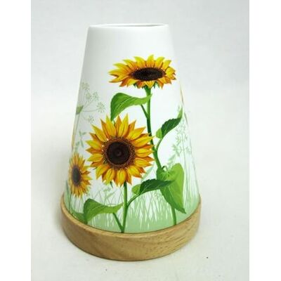 Generic Teelichtleuchter Vintage Style Sonnenblume Mehrfarbig Nr. 44 ca. 14,5 cm hoch Generic Teelichtleuchter Vintage Style Sonnenblume Mehrfarbig Nr. 44 ca. 14,5 cm hoch