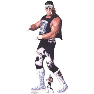 STAR CUTOUTS SC4414 WWE Hulk Hogan NWO Legend Lifesize Pappaufsteller Wrestling Party Dekoration, Event Display & Sammler Geschenk STAR CUTOUTS SC4414 WWE Hulk Hogan NWO Legend Lifesize Pappaufsteller Wrestling Party Dekoration, Event Display & Sammler Geschenk