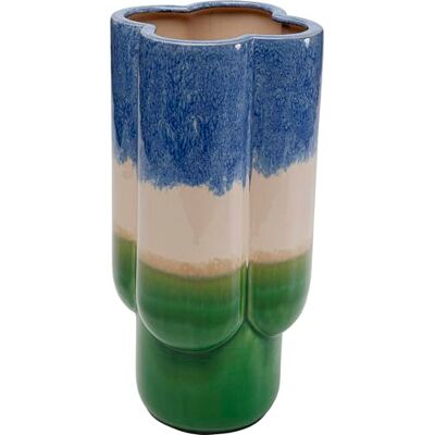 Kare Design Vase Lighthouse Tulip, Mehrfarbig, Deko Vase, Blumenvase, Keramik, handgearbeitet, Unikat, 34 cm (H) Kare Design Vase Lighthouse Tulip, Mehrfarbig, Deko Vase, Blumenvase, Keramik, handgearbeitet, Unikat, 34 cm (H)