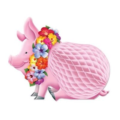 Beistle Luau Pig Centerpiece, 12-Inch Beistle Luau Pig Centerpiece, 12-Inch