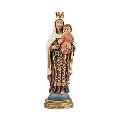 DRW Figur Jungfrau von Carmen, Schutzpatronin der spanischen Marine und der Seeleute aus Kunstharz, handbemalt, 15 cm DRW Figur Jungfrau von Carmen, Schutzpatronin der spanischen Marine und der Seeleute aus Kunstharz, handbemalt, 15 cm