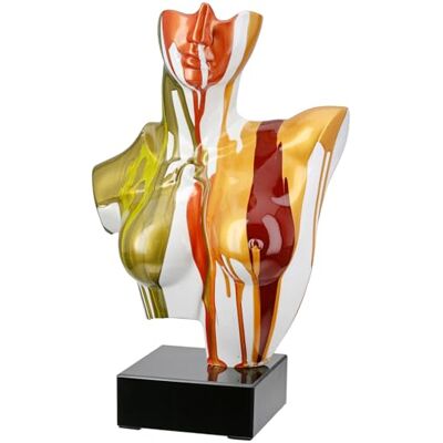 Casablanca modernes Design Casablanca Skulptur Bella aus Kunstharz und Marmor glänzend Mehrfarbig Frauenform Höhe 39cm x Breite 27cm Casablanca modernes Design Casablanca Skulptur Bella aus Kunstharz und Marmor glänzend Mehrfarbig Frauenform Höhe 39cm x Breite 27cm