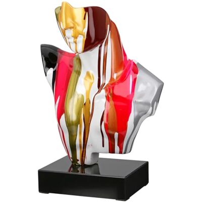 Casablanca modernes Design Casablanca Skulptur Mann aus Kunstharz und Marmor glänzend Mehrfarbig Höhe 41cm x Breite 29cm Männerfigur Casablanca modernes Design Casablanca Skulptur Mann aus Kunstharz und Marmor glänzend Mehrfarbig Höhe 41cm x Breite 29cm Männerfigur