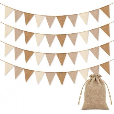 Juhuifu 48 Wimpelkette,Wimpelkette Outdoor Wetterfest, Wimpel Girlande mit Rustikalen Wimpeln Robuste,Wetterfeste Deko für Hochzeit Geburtstag,Gartenparty und Karneval in Beige-Braun, Boho-Stil Juhuifu 48 Wimpelkette,Wimpelkette Outdoor Wetterfest, Wimpel Girlande mit Rustikalen Wimpeln Robuste,Wetterfeste Deko für Hochzeit Geburtstag,Gartenparty und Karneval in Beige-Braun, Boho-Stil