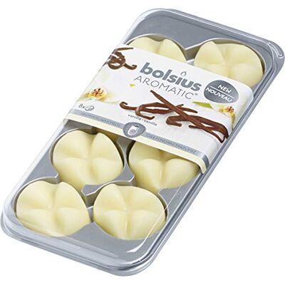 bolsius Creations Duftwachs Aroma Wachs Blätter 8 Stück ~ Vanilla ~ Blister Packung bolsius Creations Duftwachs Aroma Wachs Blätter 8 Stück ~ Vanilla ~ Blister Packung