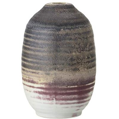 Bloomingville Vase, naturfarben lila braun grün, Keramik Bloomingville Vase, naturfarben lila braun grün, Keramik