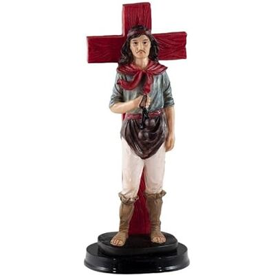 DRW Gauchito Gil Figur Harz handbemalt 22 cm DRW Gauchito Gil Figur Harz handbemalt 22 cm
