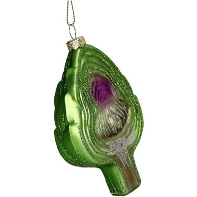 HD Collection Christbaumschmuck Glas 11cm Artischocke Figur Aufhängen Weihnachtsbaum Anhänger für Weihnachten Christbaumanhänger & Weihnachtsbaumschmuck Grün HD Collection Christbaumschmuck Glas 11cm Artischocke Figur Aufhängen Weihnachtsbaum Anhänger für Weihnachten Christbaumanhänger & Weihnachtsbaumschmuck Grün