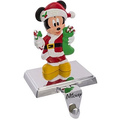 Kurt S. Adler Mickey Mouse Weihnachtsstrumpf Halter - Weihnachtsstrumpf-Halter Kurt S. Adler Mickey Mouse Weihnachtsstrumpf Halter - Weihnachtsstrumpf-Halter