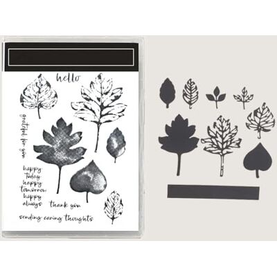 Aruieys Klarstempel & Metallstanzen Set, Weihnachten 2026 Neu Halloween, DIY Scrapbooking Basteln für Geburtstag‑ und Feiertags‑Grußkarten Aruieys Klarstempel & Metallstanzen Set, Weihnachten 2026 Neu Halloween, DIY Scrapbooking Basteln für Geburtstag‑ und Feiertags‑Grußkarten