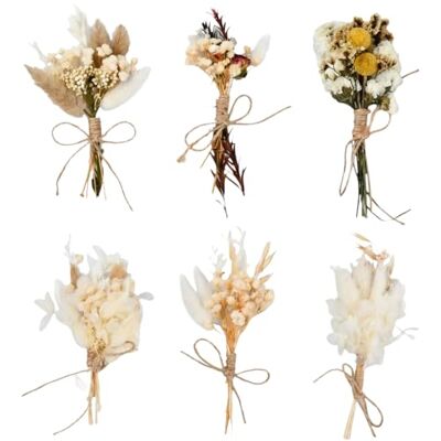 Hoxfly 6 Bündel Mini Trockenblumenstrauß Klein Trockenblumen, Trockenblumen Zum Basteln, Natürliche Getrocknete Blumenstrauss für Bilderrahmen DIY Heim-Party Und Hochzeitsdekoration Hoxfly 6 Bündel Mini Trockenblumenstrauß Klein Trockenblumen, Trockenblumen Zum Basteln, Natürliche Getrocknete Blumenstrauss für Bilderrahmen DIY Heim-Party Und Hochzeitsdekoration