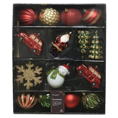 Kaemingk Weihnachtsbaumkugeln und Perlen, Mehrfarbig, 8718533280791 Kaemingk Weihnachtsbaumkugeln und Perlen, Mehrfarbig, 8718533280791