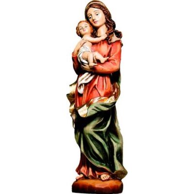 Unbekannt Madonna mit Kind, Höhe 20cm, handbemalen Unbekannt Madonna mit Kind, Höhe 20cm, handbemalen