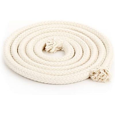 NKlaus 10 Meter Runddocht 100% Reine Baumwolle 8,0mm breit für Öllampe Die Länge beträgt 10 m NKlaus 10 Meter Runddocht 100% Reine Baumwolle 8,0mm breit für Öllampe Die Länge beträgt 10 m