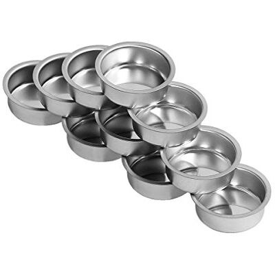 Bütic GmbH Teelichthalter silbern Ø 40mm / 18mm tief Teelicht Tülle für Standard Teelichtkerzen. EIN echtes deutsches Qualitätsprodukt., Größe:10er Set Bütic GmbH Teelichthalter silbern Ø 40mm / 18mm tief Teelicht Tülle für Standard Teelichtkerzen. EIN echtes deutsches Qualitätsprodukt., Größe:10er Set
