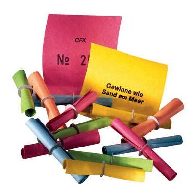 PARTY DISCOUNT ® Röllchenlose Treffer bunt Nummer 501-700 PARTY DISCOUNT ® Röllchenlose Treffer bunt Nummer 501-700