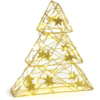 com-four ® LED Deko Baum Weihnachten, Weihnachtsdekoration Tannenbaum Aufsteller Weihnachtsbaum mit warm-weißem Licht com-four ® LED Deko Baum Weihnachten, Weihnachtsdekoration Tannenbaum Aufsteller Weihnachtsbaum mit warm-weißem Licht