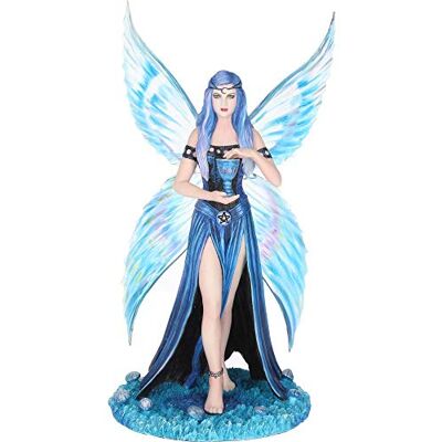 Nemesis Now Enchantment Anne Stokes Figur aus Kunstharz, 20,5 cm, Blau, Einheitsgröße Nemesis Now Enchantment Anne Stokes Figur aus Kunstharz, 20,5 cm, Blau, Einheitsgröße