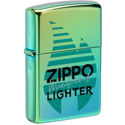 Zippo Teal Winddichter Feuerzeug - Feuerzeug Zippo Teal Winddichter Feuerzeug - Feuerzeug