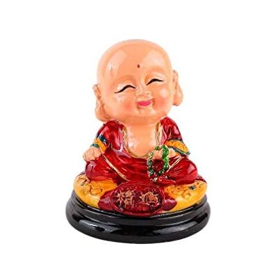 lachineuse – Buddha-Bonzenfigur – Symbol des Fortschritts – Sammlerfigur – Harz – Mehrfarbig – 7x6 cm – Asiatisches Dekorationsobjekt – Geschenkidee zum Geburtstag, zu Weihnachten lachineuse – Buddha-Bonzenfigur – Symbol des Fortschritts – Sammlerfigur – Harz – Mehrfarbig – 7x6 cm – Asiatisches Dekorationsobjekt – Geschenkidee zum Geburtstag, zu Weihnachten