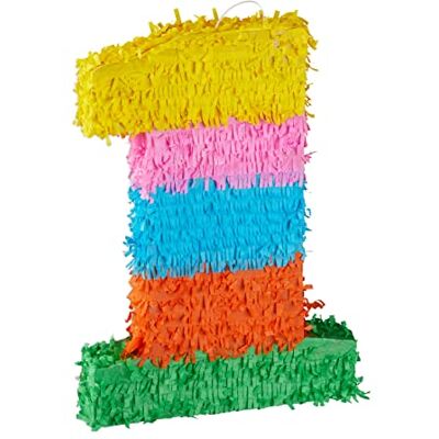 Relaxdays Piñata - Bunte Geburtstagsdeko Relaxdays Piñata - Bunte Geburtstagsdeko