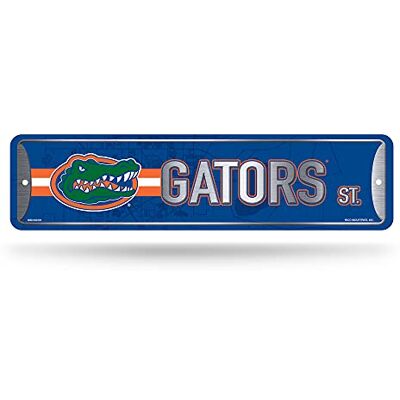 Rico Industries NCAA Florida Gators Heimdekoration Metall-Straßenschild (10,2 x 38,1 cm) – ideal für Zuhause, Büro, Schlafzimmer und Männerhöhle – hergestellt Rico Industries NCAA Florida Gators Heimdekoration Metall-Straßenschild (10,2 x 38,1 cm) – ideal für Zuhause, Büro, Schlafzimmer und Männerhöhle – hergestellt