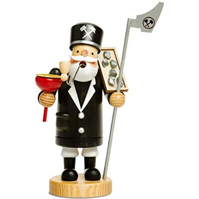 SIKORA RM-A Räuchermännchen aus Holz 3 Größen Verschiedene Motive, Farbe/Modell:A26 schwarz Bergmann, Höhe in cm:Höhe ca. 15 cm SIKORA RM-A Räuchermännchen aus Holz 3 Größen Verschiedene Motive, Farbe/Modell:A26 schwarz Bergmann, Höhe in cm:Höhe ca. 15 cm