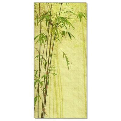 Wallario Selbstklebende Türtapete Antiker Bambus Türposter 93 x 205 cm Abwischbar, rückstandsfrei zu entfernen Wallario Selbstklebende Türtapete Antiker Bambus Türposter 93 x 205 cm Abwischbar, rückstandsfrei zu entfernen