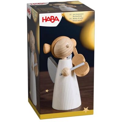 HABA Engel mit Geige – Weihnachtliche Holz-Dekoration aus Buchenholz – Stilvoller Schutzengel für Advent & Festliche Atmosphäre – 2012294001 HABA Engel mit Geige – Weihnachtliche Holz-Dekoration aus Buchenholz – Stilvoller Schutzengel für Advent & Festliche Atmosphäre – 2012294001