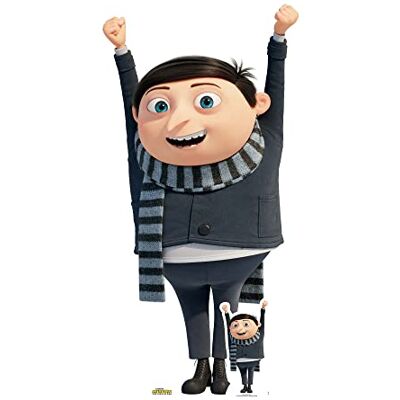 STAR CUTOUTS SC4088 Young Gru Minions 2 Pappaufsteller Offizielle Kinderparty Dekoration, Fandisplay & Geburtstagsgeschenk STAR CUTOUTS SC4088 Young Gru Minions 2 Pappaufsteller Offizielle Kinderparty Dekoration, Fandisplay & Geburtstagsgeschenk