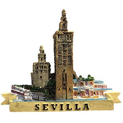 Wedarego Sevilla Spanien 3D Giralda Kühlschrankmagnet Souvenir Harz Sammlung, Sevilla Kühlschrankmagnet Geschenk Magnetische Aufkleber Home Küche Dekoration Wedarego Sevilla Spanien 3D Giralda Kühlschrankmagnet Souvenir Harz Sammlung, Sevilla Kühlschrankmagnet Geschenk Magnetische Aufkleber Home Küche Dekoration