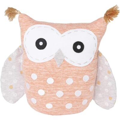 HEITMANN DECO Türstopper Eule Fensterstopper Tier aus Stoff Deko Kinderzimmer, Wohnzimmer, Küche Apricot, Natur HEITMANN DECO Türstopper Eule Fensterstopper Tier aus Stoff Deko Kinderzimmer, Wohnzimmer, Küche Apricot, Natur
