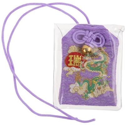 lachineuse Japanisches Omamori – Motiv Himmelsdrache – Schutz – Traditionelles Glücksbringer-Amulett – 6 x 4 cm – mehrfarbig – Stoff, Kunststoff – Deko-Objekt – Geschenkidee Asien lachineuse Japanisches Omamori – Motiv Himmelsdrache – Schutz – Traditionelles Glücksbringer-Amulett – 6 x 4 cm – mehrfarbig – Stoff, Kunststoff – Deko-Objekt – Geschenkidee Asien