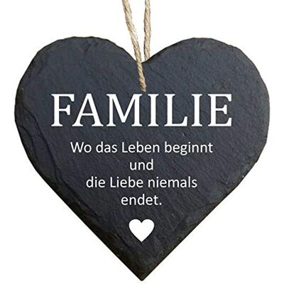 Homeyourself Herz Schieferherz Schiefer Schieferschild 10 x 10 cm Familie Wo das Leben beginnt und die Liebe Niemals endet schwarz Dekoschild Wandschild Schild Stein Zuhause Homeyourself Herz Schieferherz Schiefer Schieferschild 10 x 10 cm Familie Wo das Leben beginnt und die Liebe Niemals endet schwarz Dekoschild Wandschild Schild Stein Zuhause