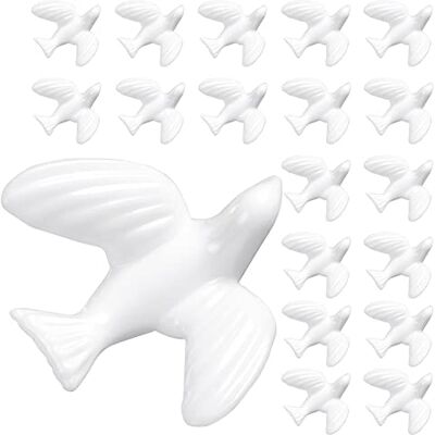 ZZYFGH Mini-Taube zum Basteln, 3,8 cm, Miniatur-Vögel, Figuren, Hochzeit, Party, Kuchendekoration, 24 Stück ZZYFGH Mini-Taube zum Basteln, 3,8 cm, Miniatur-Vögel, Figuren, Hochzeit, Party, Kuchendekoration, 24 Stück