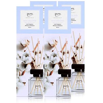 Ipuro Essentials by Cotton Fields 100ml Raumduft (4er Pack) Ipuro Essentials by Cotton Fields 100ml Raumduft (4er Pack)