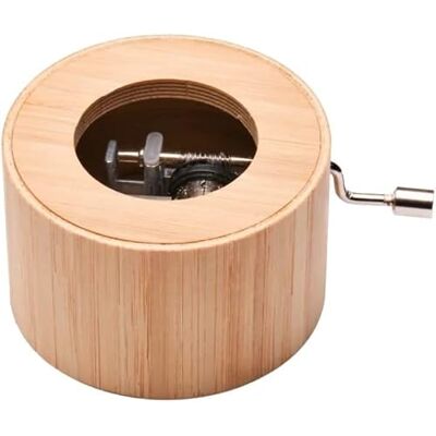 KURBELWERK Spieluhr aus Bambus mit der Melodie: Bolero von M. Ravel (Mini-Drehorgel, Spieldose, Musik Box) KURBELWERK Spieluhr aus Bambus mit der Melodie: Bolero von M. Ravel (Mini-Drehorgel, Spieldose, Musik Box)