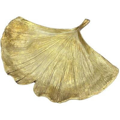 Flair Flower Ginkgo Deko-Schale Ginkgoblatt aus Polyresin Schale Tablett Serviertablett Dekoschale Tischdeko Dekoteller Schmuck-Tablett Deko Deko-Objekt Gold Flair Flower Ginkgo Deko-Schale Ginkgoblatt aus Polyresin Schale Tablett Serviertablett Dekoschale Tischdeko Dekoteller Schmuck-Tablett Deko Deko-Objekt Gold