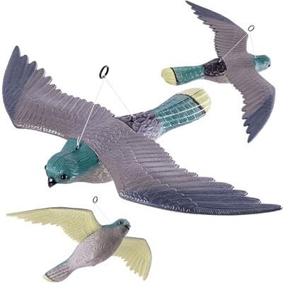 KADAX professioneller Vogelschreck aus Kunststoff, künstliche Turmfalke, Vogelabwehr, Taubenabwehr, Taubenschreck, natürliche Schädlingsbekämpfung Mehrfarbig KADAX professioneller Vogelschreck aus Kunststoff, künstliche Turmfalke, Vogelabwehr, Taubenabwehr, Taubenschreck, natürliche Schädlingsbekämpfung Mehrfarbig