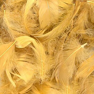 Decor Essentials Konfetti Flaum Federn 50 Gramm Tasche 4 Farben Hochzeit Tisch Dekor Party Deko Gold, The feather size varies from 3-5 inches Decor Essentials Konfetti Flaum Federn 50 Gramm Tasche 4 Farben Hochzeit Tisch Dekor Party Deko Gold, The feather size varies from 3-5 inches