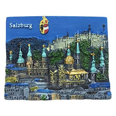 Wedarego Salzburg Österreich 3D Kühlschrankmagnet Souvenir Harz Sammlung, Salzburg Kühlschrankmagnet Geschenk Magnetische Aufkleber Home Küche Dekoration Wedarego Salzburg Österreich 3D Kühlschrankmagnet Souvenir Harz Sammlung, Salzburg Kühlschrankmagnet Geschenk Magnetische Aufkleber Home Küche Dekoration